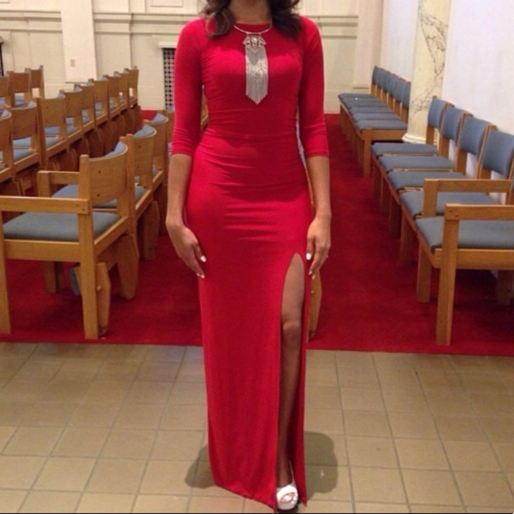 Slinky Long Dress